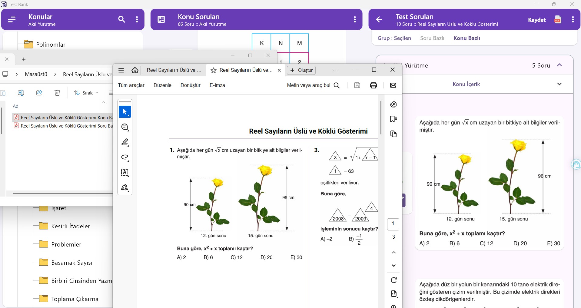 Test Bank Question & Test Creation App